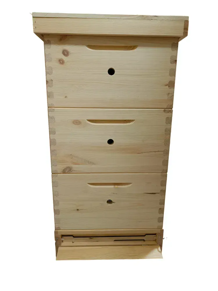 Úl 39x30 se 3 nástavky, celodřevěný - cinkovaný
