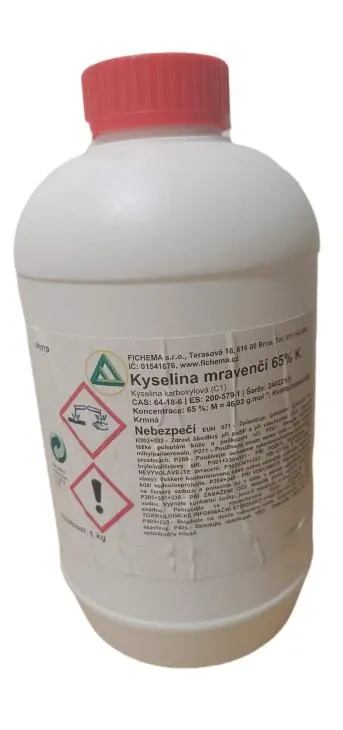 Kyselina mravenčí 65% 0,5 kg