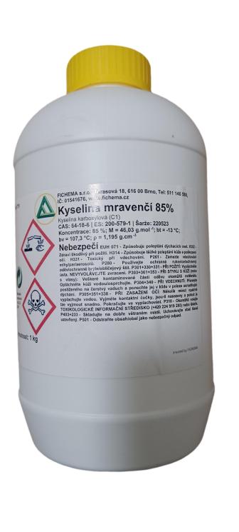 Kyselina mravenčí 3 kg / 85% 