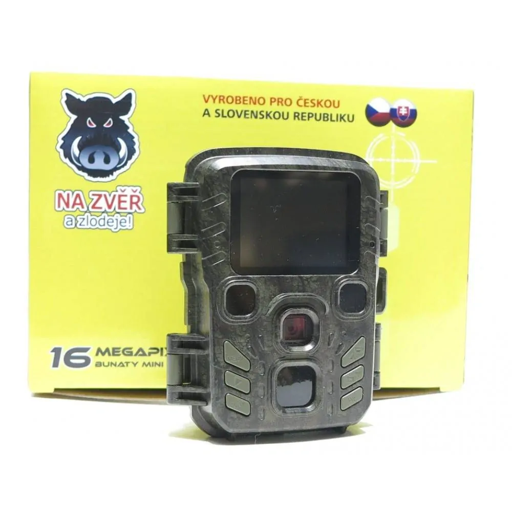 Fotopast Bunaty Mini full HD + 32GB karta + polohovací kloub