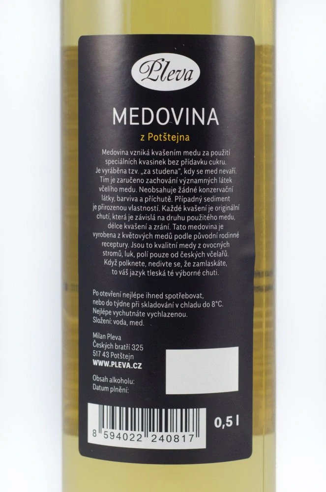 Medovina z Potštejna 0,5l