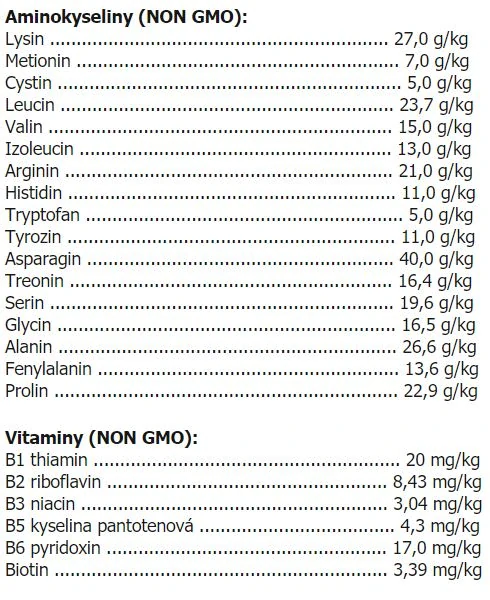 Protein pro rychlý rozvoj včelstva 1 kg