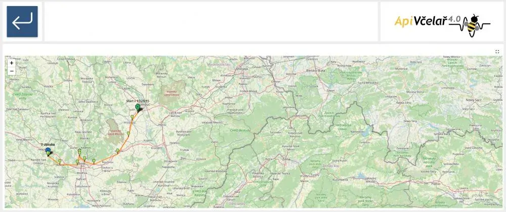ApiStopař - GPS Tracker