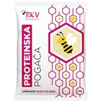 Proteinové krmné těsto pro včely 1 kg / Vhodné pro jarní podněcovaní